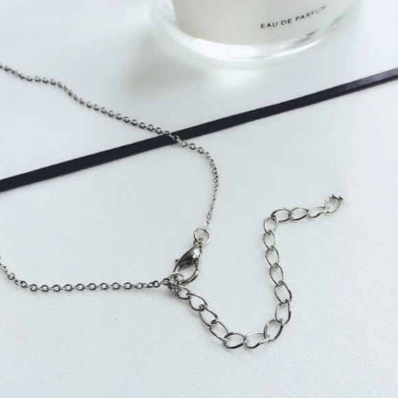 4 for $20 Single Round Coin Necklace (Silver) - Picture 5 of 6